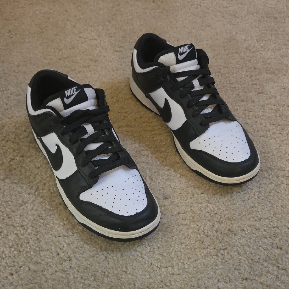 Nike Black & White Low-Top Sneakers